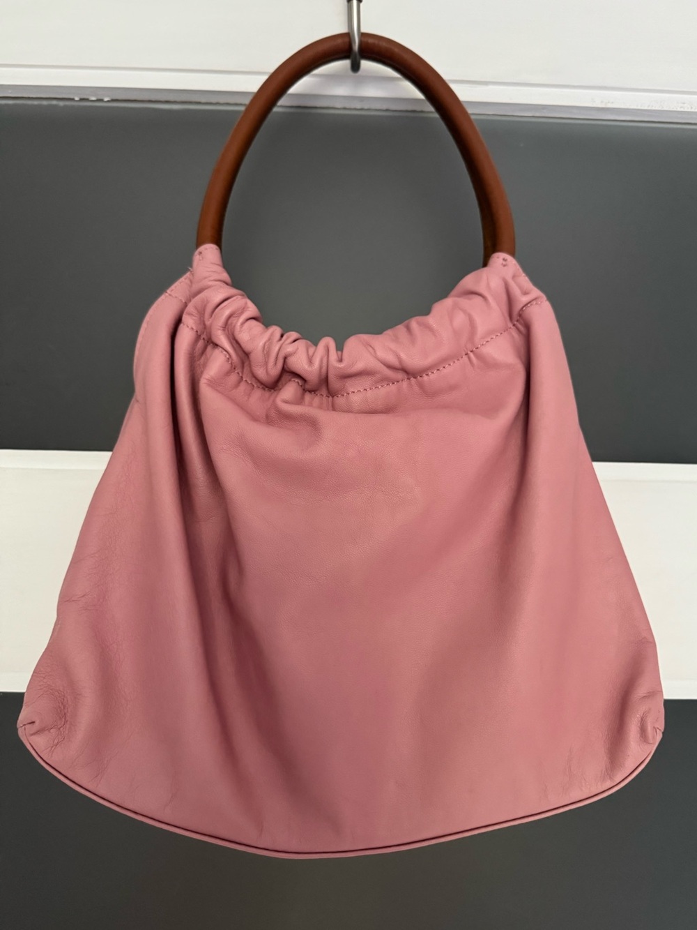 Little Lifner Pink Double Handle Tote Bag